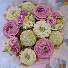 Load image into Gallery viewer, Assorted Mixed Blooms Cupcake Bouquet