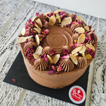 Load image into Gallery viewer, Caramelized Banana Chocolate Cake with Nutella Buttercream