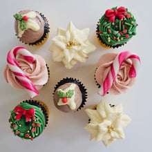 Load image into Gallery viewer, Joyous Christmas Cupcakes (Mini)