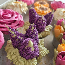 Load image into Gallery viewer, Multi-Coloured Floral Cupcake Bouquet