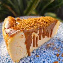 Load image into Gallery viewer, San Sebastian Cheesecake Slice (Crunchy Biscoff)