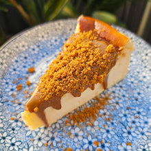 Load image into Gallery viewer, San Sebastian Cheesecake Slice (Crunchy Biscoff)