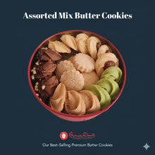 Load image into Gallery viewer, Premium Butter Cookies (40pcs) Eggless - Amour Desserts Melbourne