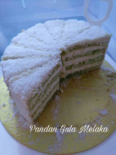 Load image into Gallery viewer, Pandan Gula Melaka Cake