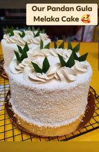 Load image into Gallery viewer, Pandan Gula Melaka Cake