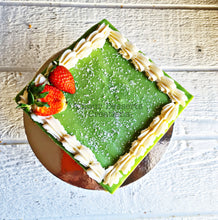 Load image into Gallery viewer, Pandan Layer Birthday Cake