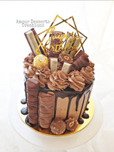 Load image into Gallery viewer, Overloaded Chocolate Birthday Cake