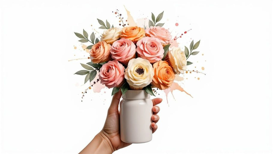 Build a Perfect Cupcake Bouquet of Flowers