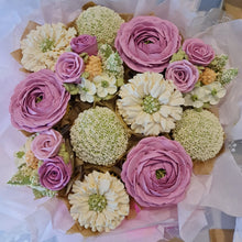 Load image into Gallery viewer, Assorted Mixed Blooms Cupcake Bouquet
