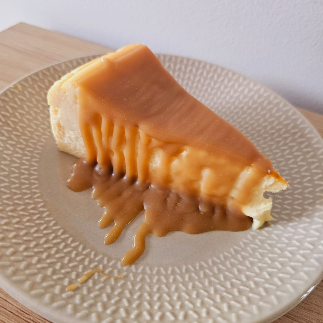 San Sebastian Cheesecake Slice (Butterscotch)