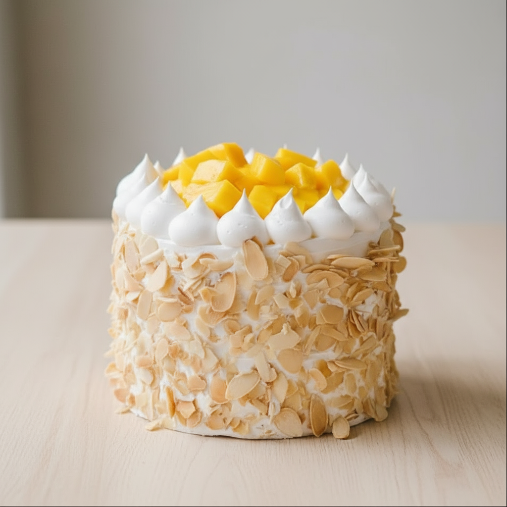 Mango Cream Cake