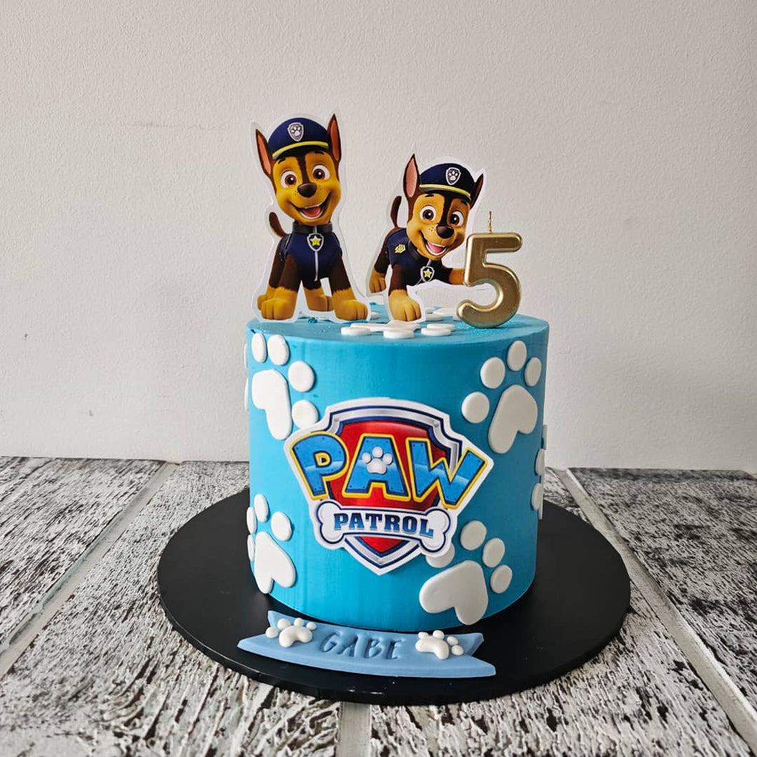 Paw Patrol Themed Children's Birthday Cake