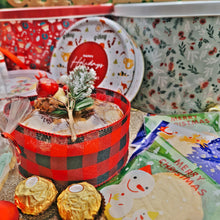Load image into Gallery viewer, Christmas Jumbo Tin Gift Box
