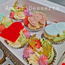 Load image into Gallery viewer, Xmas Assorted Cupcakes Set
