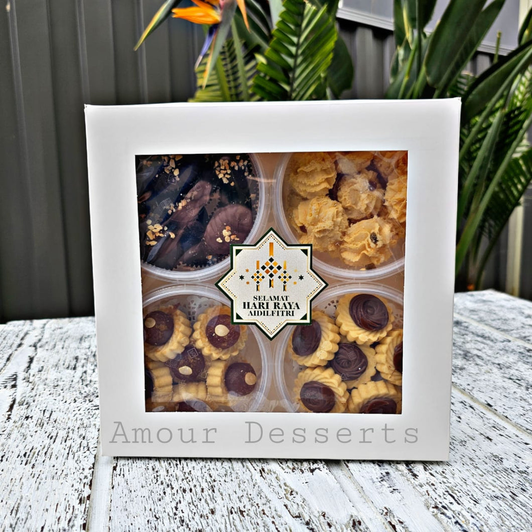 Hari Raya 2024: Assorted 4-Cookies Gift Box