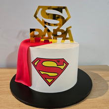 Load image into Gallery viewer, Superman Dad - Father&#39;s Day Cake
