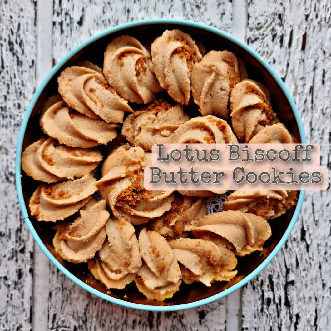 Lotus Biscoff Butter Cookies