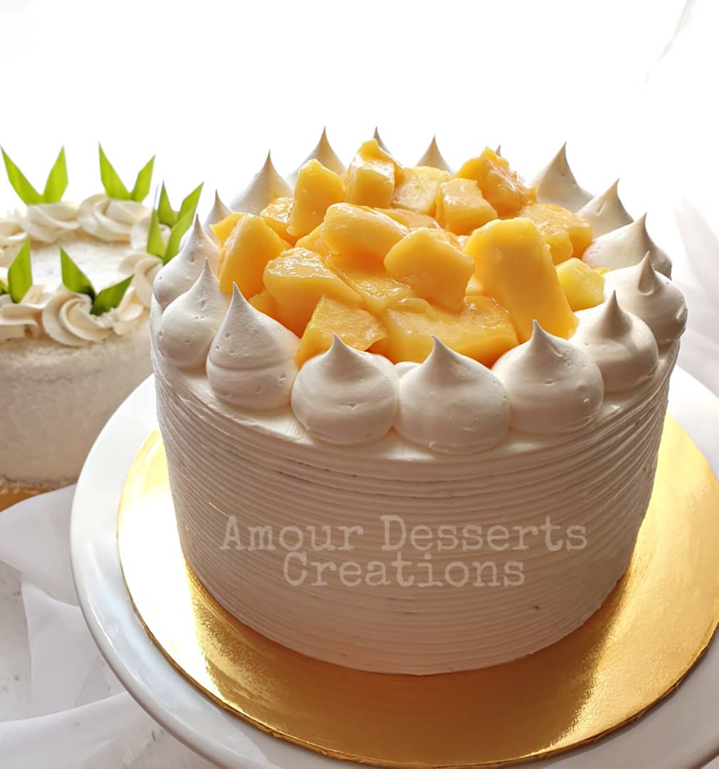Mango Fresh Cream Cake