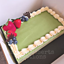 Load image into Gallery viewer, Pandan Layer Birthday Cake
