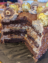 Load image into Gallery viewer, Nutty Rocher Birthday Cake
